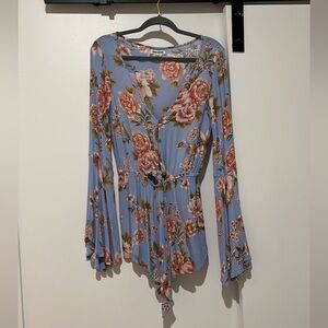 Billabong Floral Romper- size S